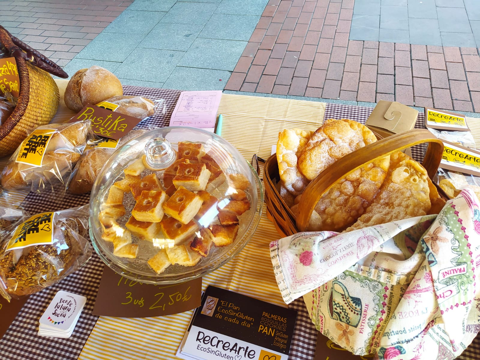 Foto de la noticia RecreArte SinGluten. Pan y Repostería con corazón